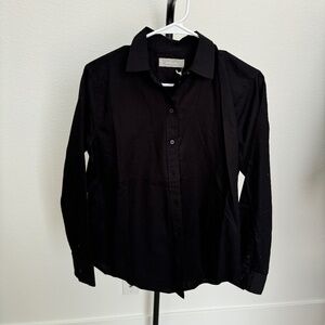 Everlane Black Button Down Size 2